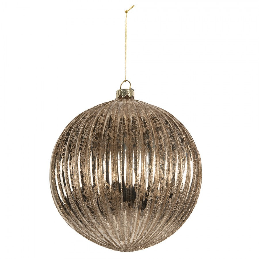 Steklena božična krogla – 15 cm