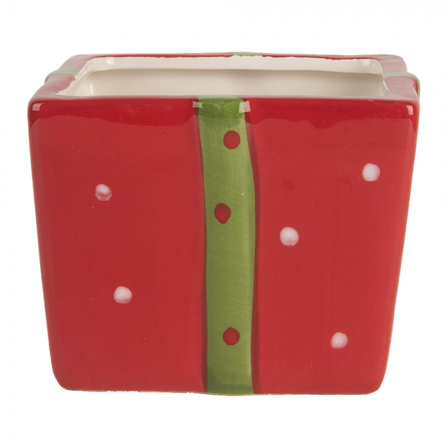 Keramični kozarec za piškote 9x9x11 cm