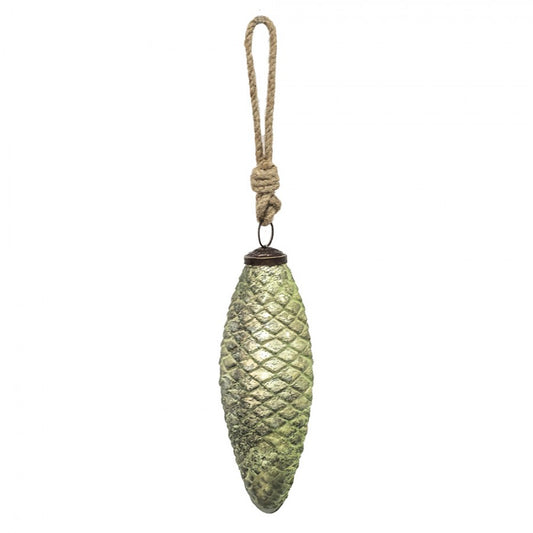 Christmas tree ornament - cone 16 cm