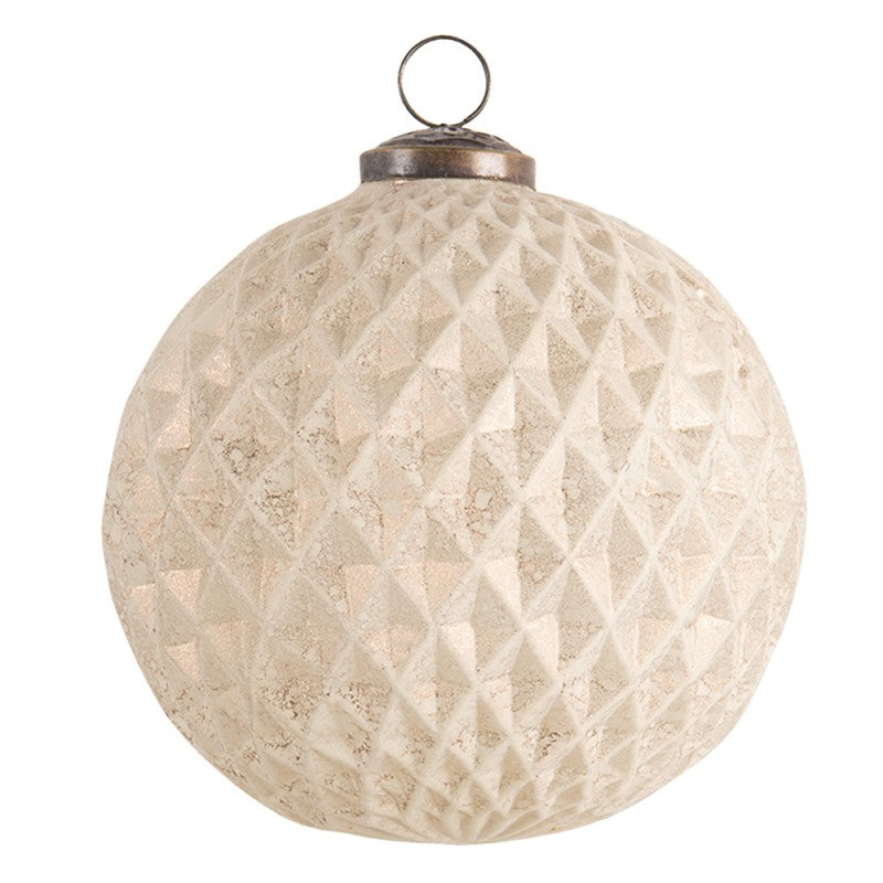 Božična krogla 12 cm - steklo