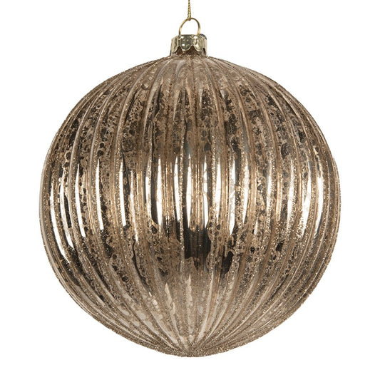Steklena božična krogla – 15 cm