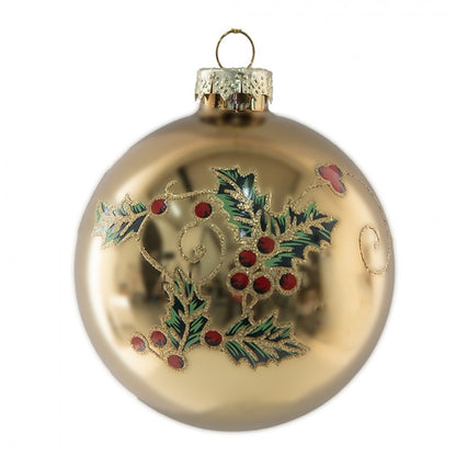 Božična krogla 8x8 cm