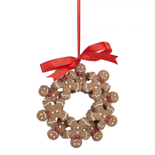 Božični okrasek - medenjak 10x2x10 cm