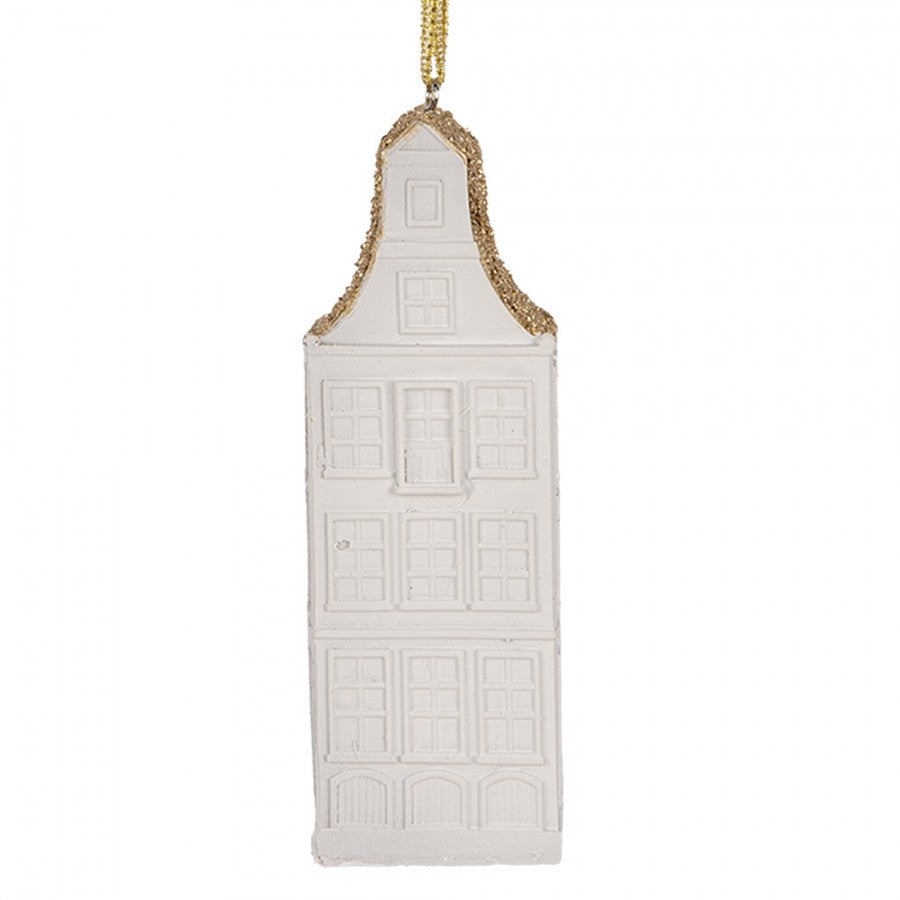 Božični okrasek 11 cm - Hiška