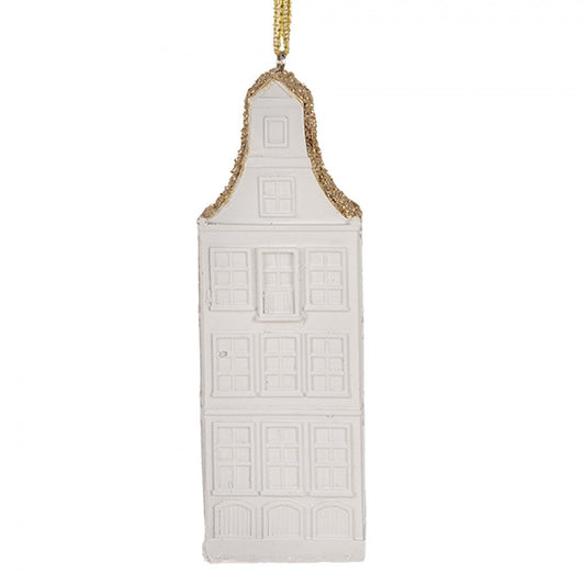 Božični okrasek 11 cm - Hiška