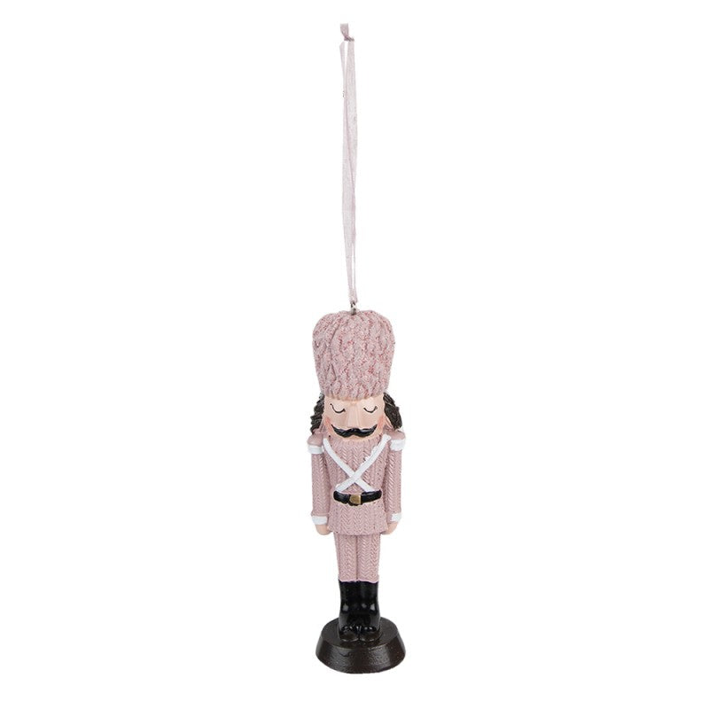 Christmas ornament - Nutcracker pink 13 cm