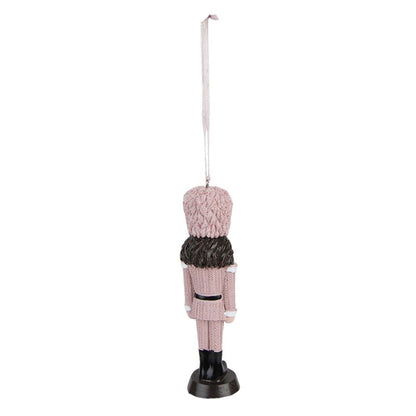 Christmas ornament - Nutcracker pink 13 cm